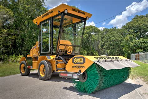 smith challenger skid steer broom|SUPER BROOM – SCM 400 – Self Propelled Sweeper .